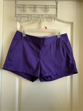 J. Crew Purple Women's Cotton Shorts